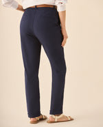 Pantalón con correa para mujer - Azul