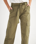 Pantalón tipo cargo para mujer - Verde