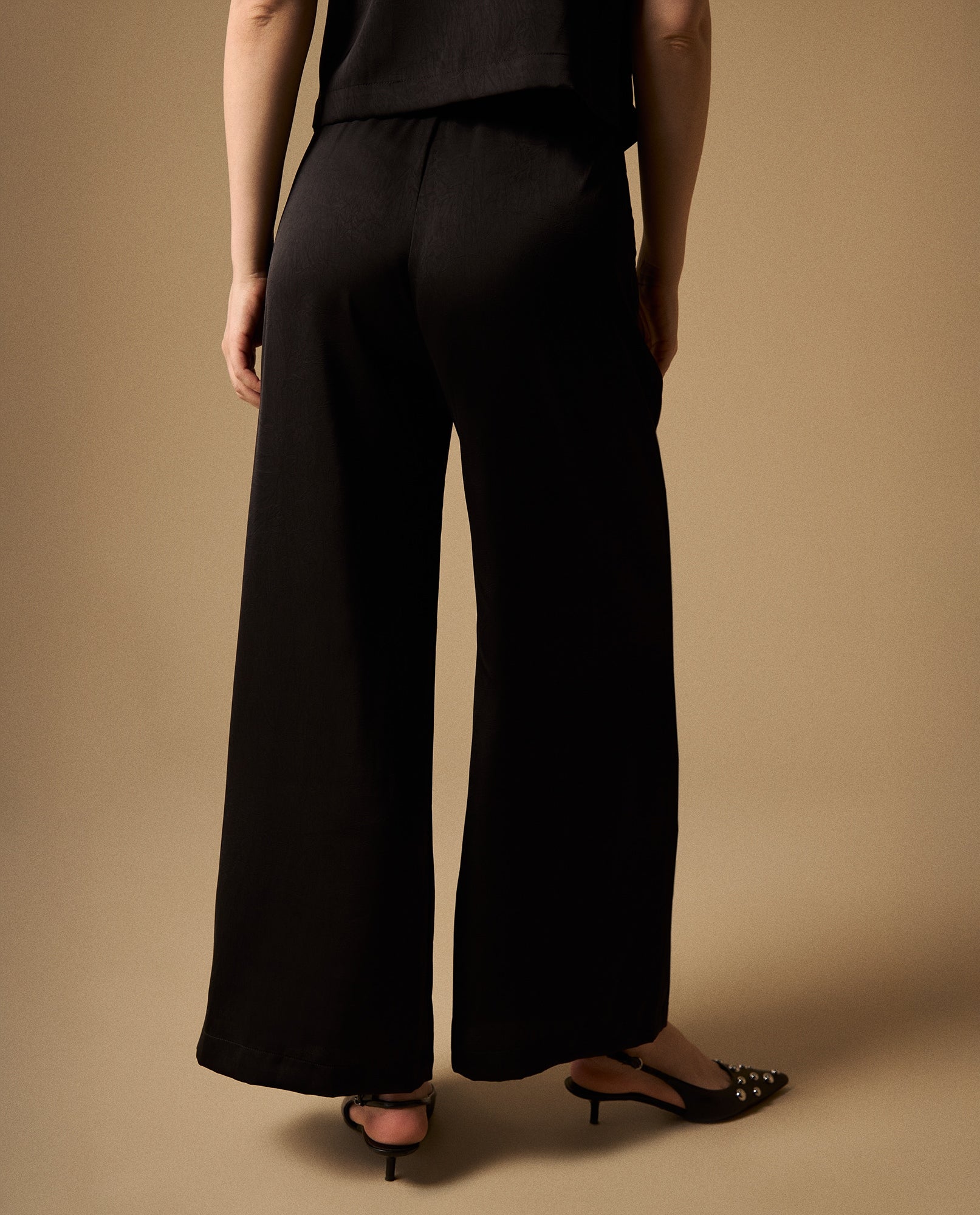 Pantalón Wide Leg con Cordón Ajustable - Negro 34_639G013_NEG190303_6