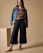 Pantalón Wide Leg - Azul