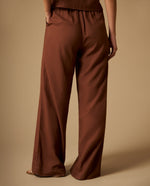 Pantalón Wide Leg en Café Visón - Café