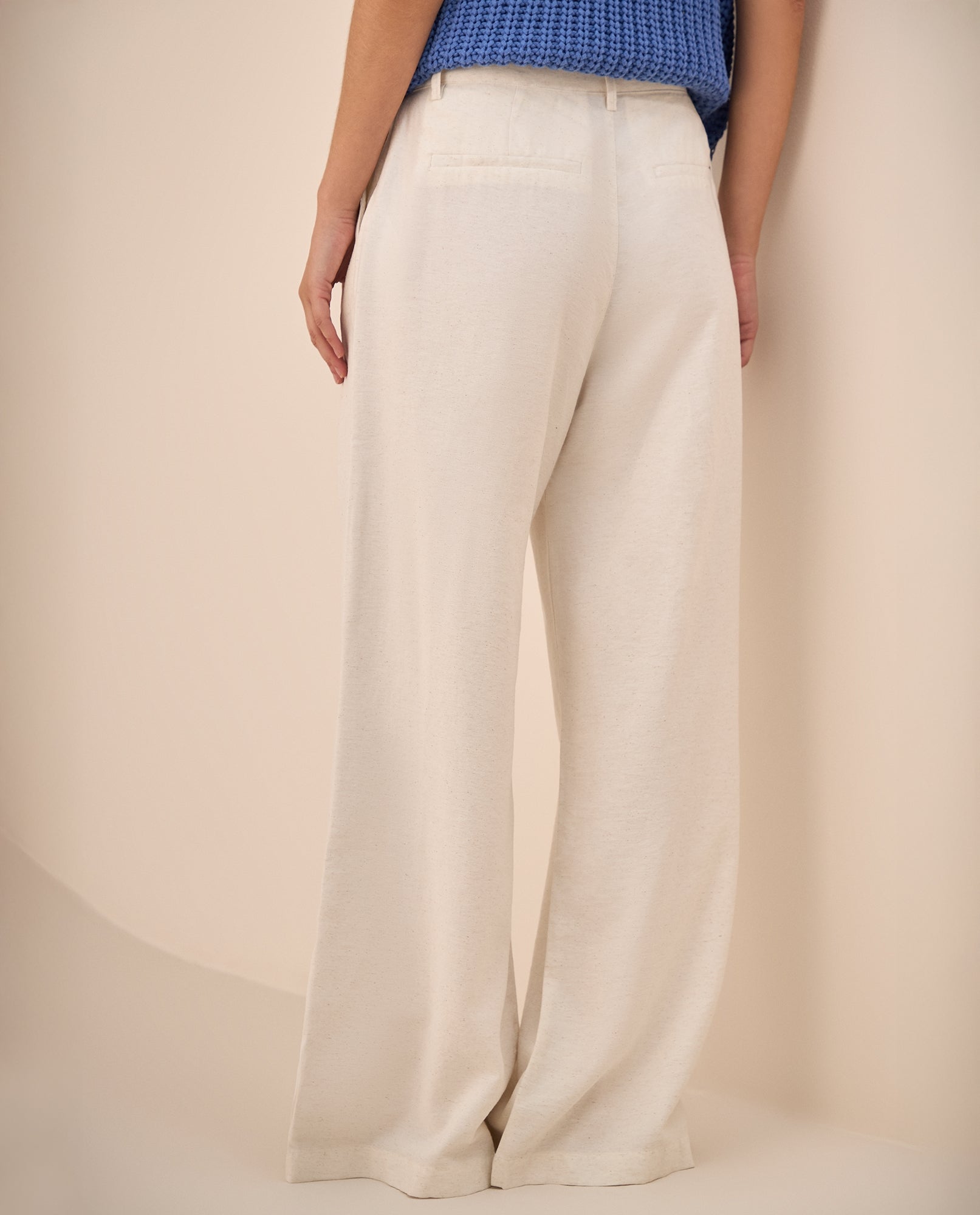 Pantalón Palazzo Blanco Fluido - Blanco 34_639G021_BLA110601_5