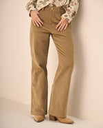 Pantalón Pana Verde Wide Leg - Verde