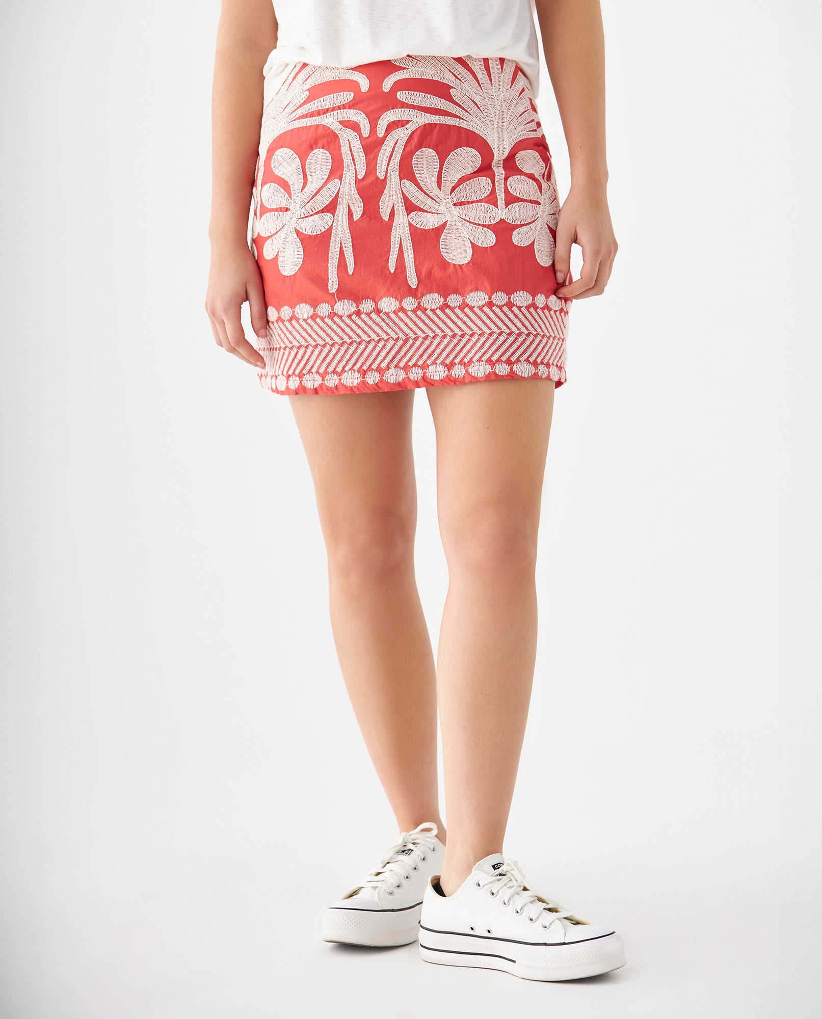 Falda tejida para mujer - Rojo 34_649F006_ROJ171545_3