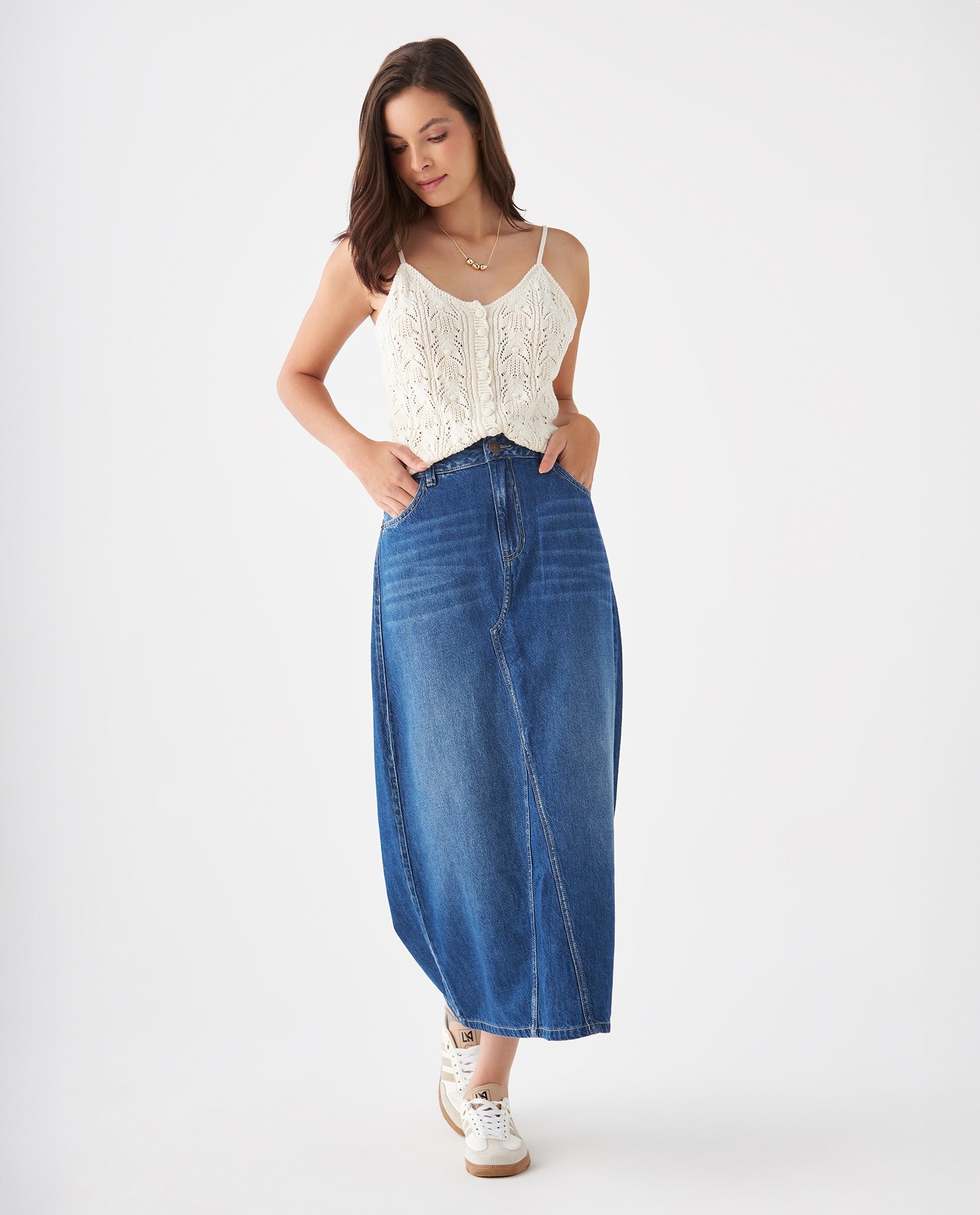 Camisa tejida para mujer - Crudo 34_669F207_CRU111001_5