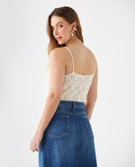 Camisa tejida para mujer - Crudo