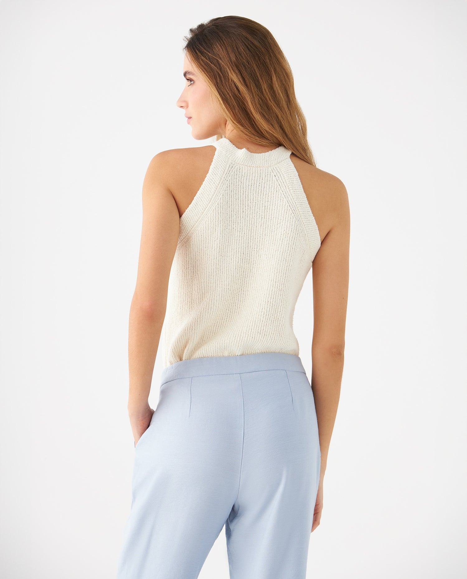 Camisa tejida para mujer - Crudo