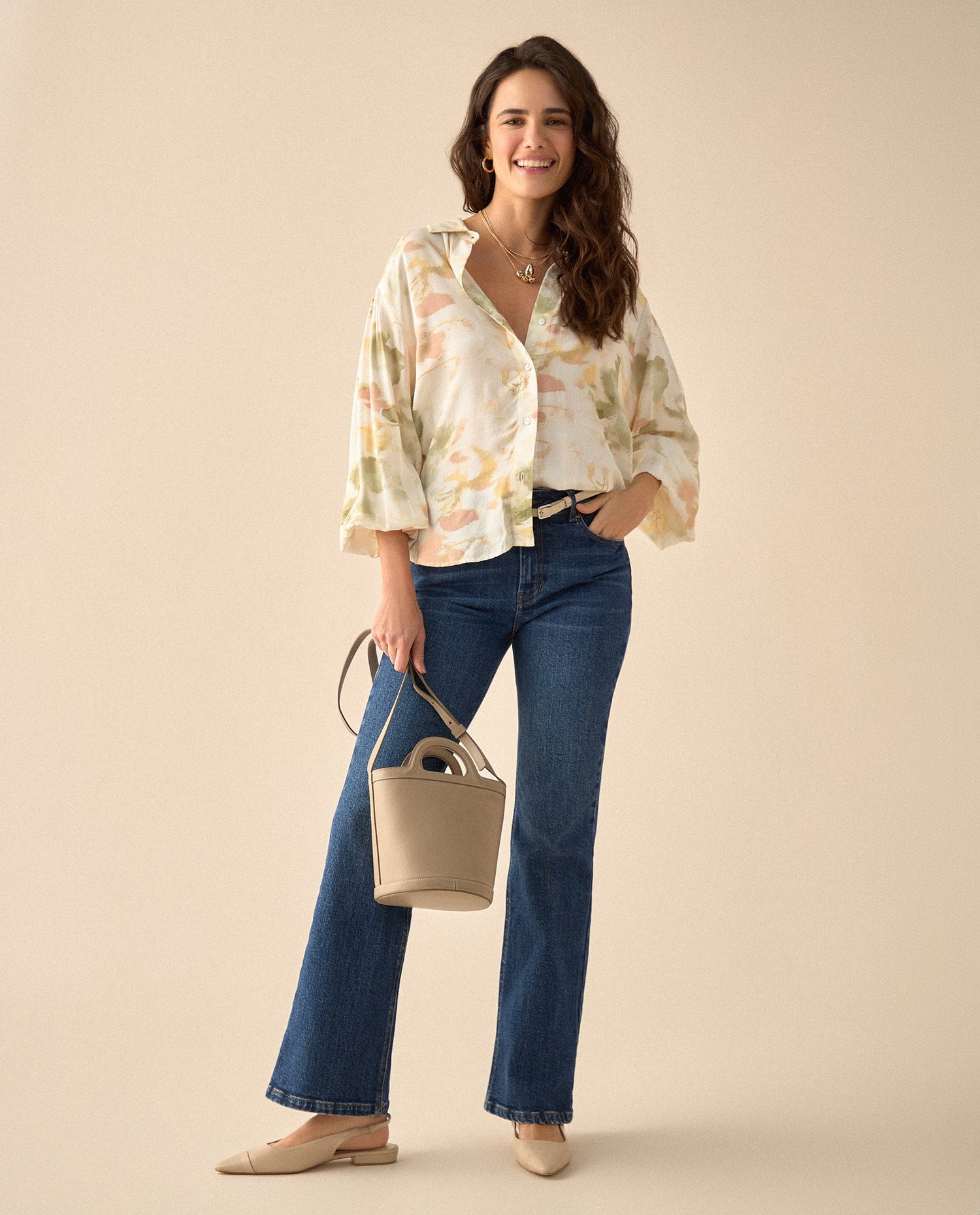 Jean Boot Cut para mujer - Azul
