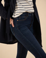 Jean Skinny de tono oscuro para mujer - Azul