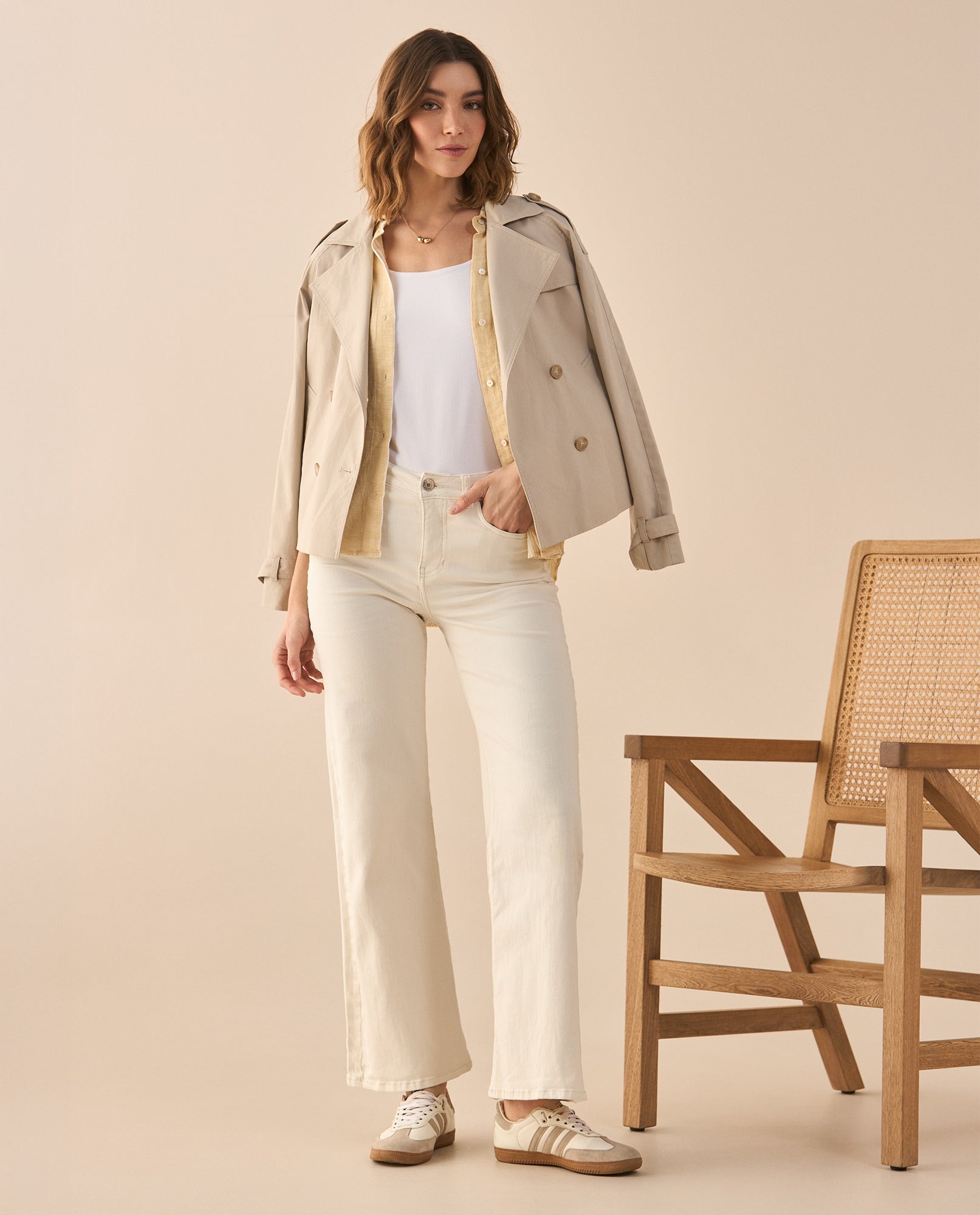 Jean Wide Leg de bota amplia para mujer - Crudo 34_671G010_CRU110602_0