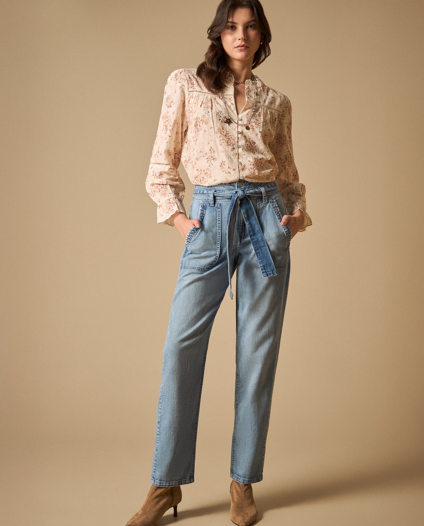 Jean trendy largo tobillero - Azul 34_671H000_AZU134110_0