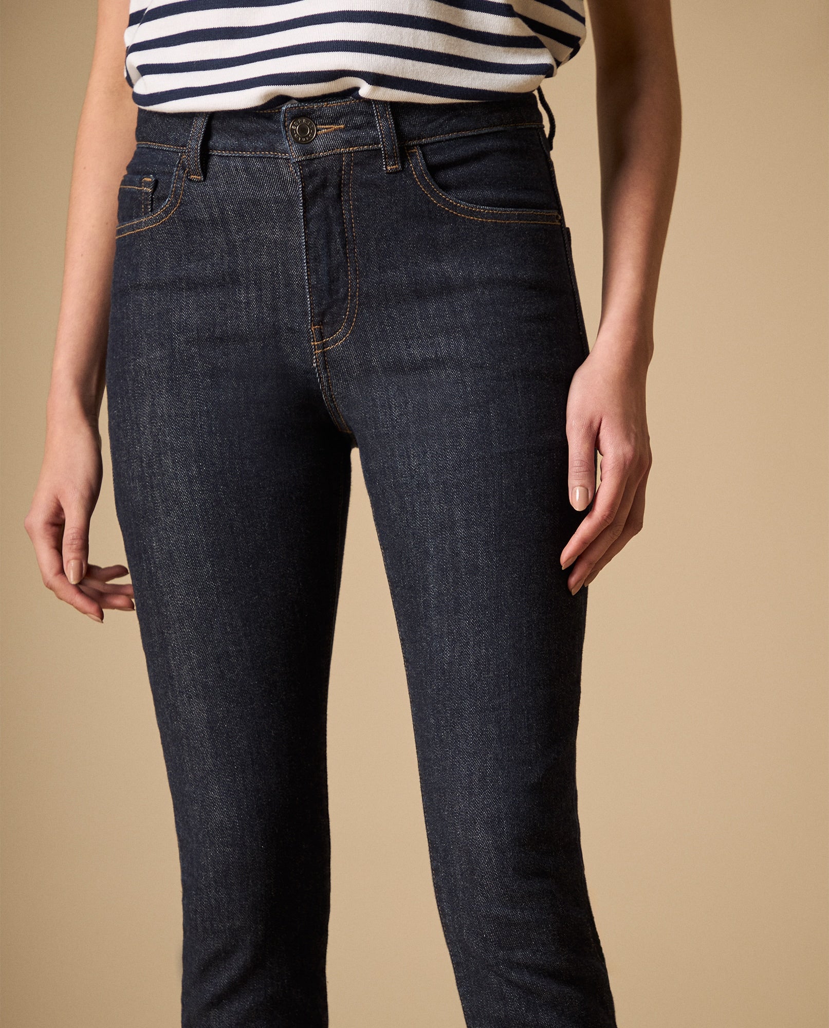 Jean slim con stretch largo regular - Azul 34_671H006_AZU193933_4
