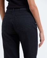 Jean Flare oscuro para mujer - Negro