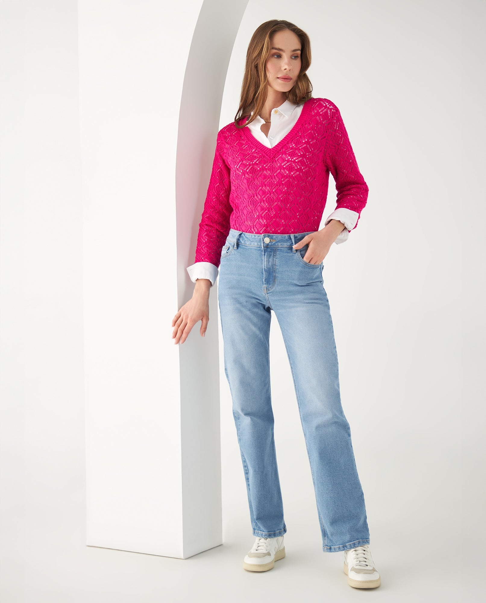 Jean Straight tono claro para mujer - Azul 34_672F007_AZU114604_6