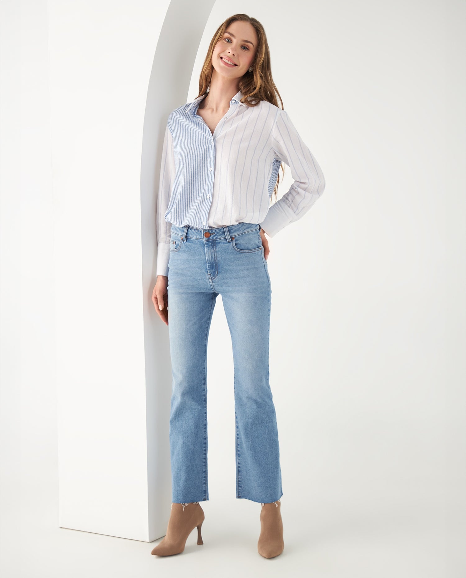 Jean Boot Cut para mujer - Azul