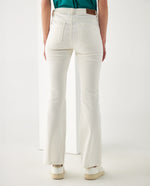 Jean BootCut tono claro para mujer - Crudo