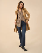 Jean Flare tono oscuro para mujer - Azul
