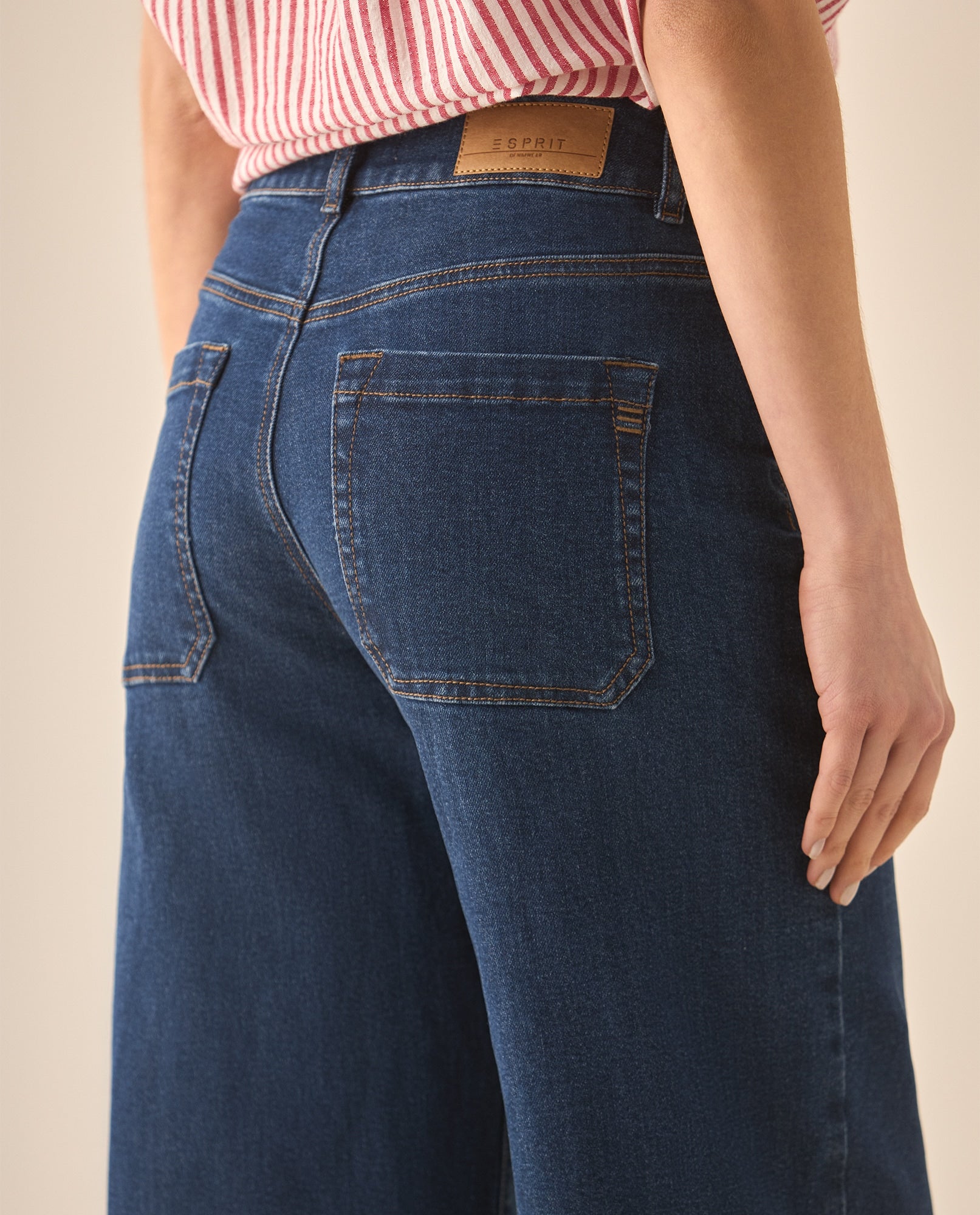 Jean Wide Leg cropped para mujer - Azul 34_673G002_AZU193924_6