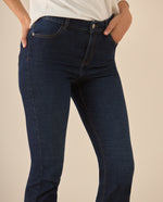 Jean Skinny tono oscuro para mujer  - Azul