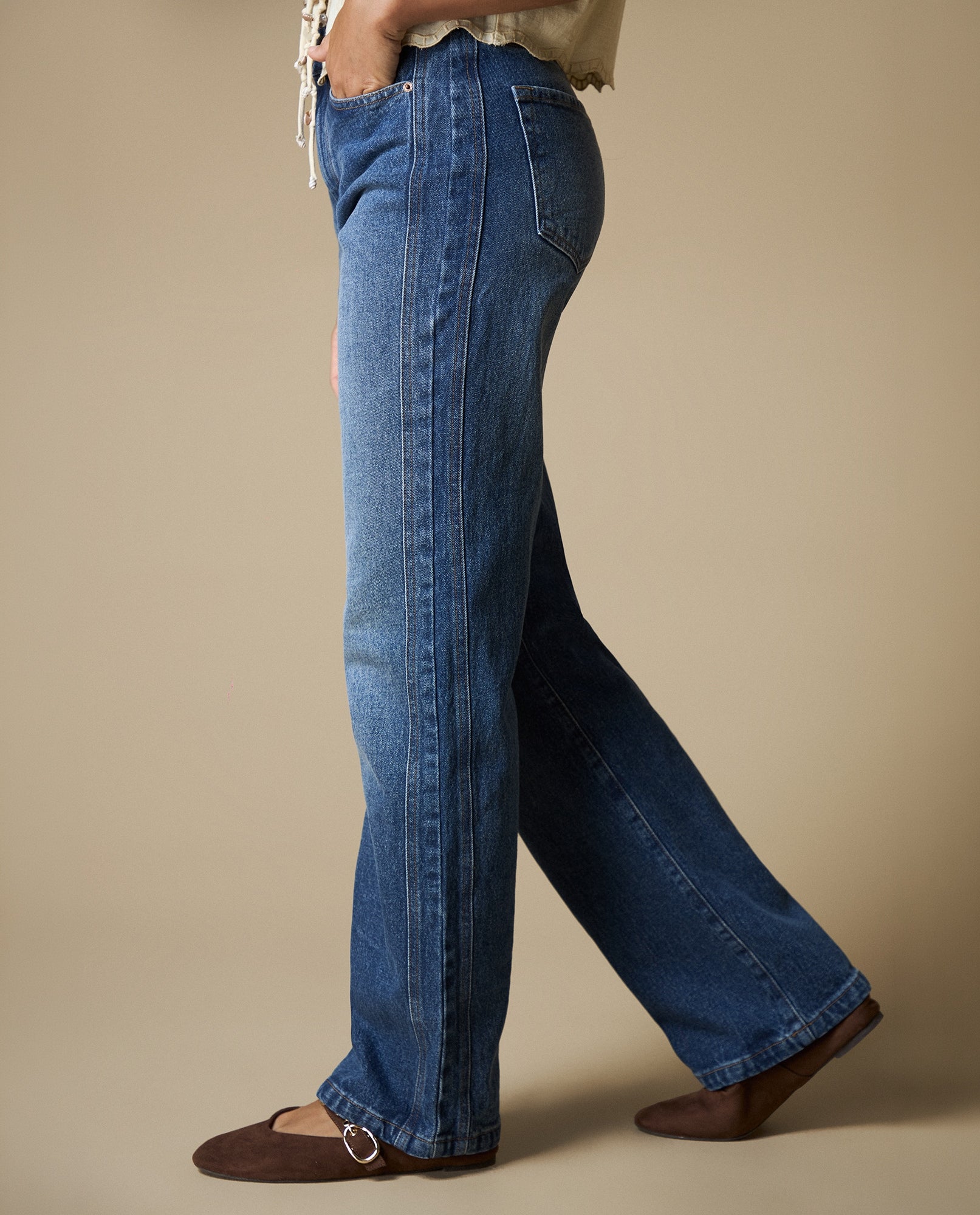 Jeans Straigth Azul Medio - Azul 34_673H030_AZU193933_4