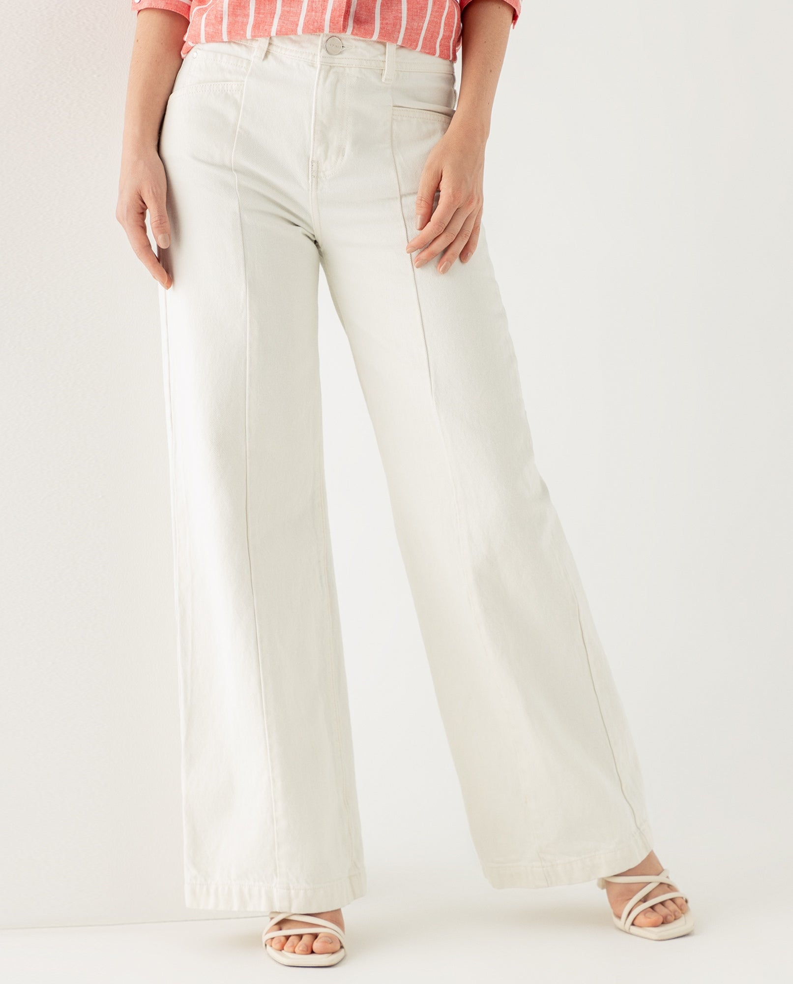 Jean Wide leg tono claro para mujer - Crudo 34_679E001_CRU141106_5