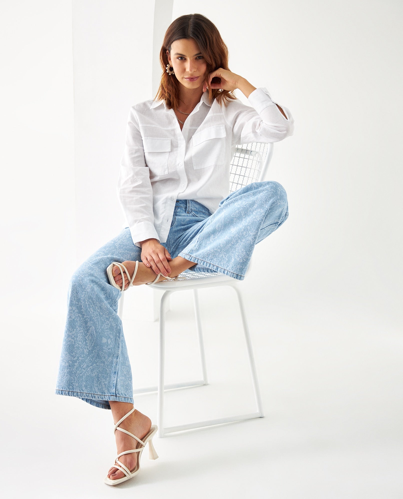 Jean Wide Leg con estampado láser para mujer - Azul 34_679E095_AZU174027_0