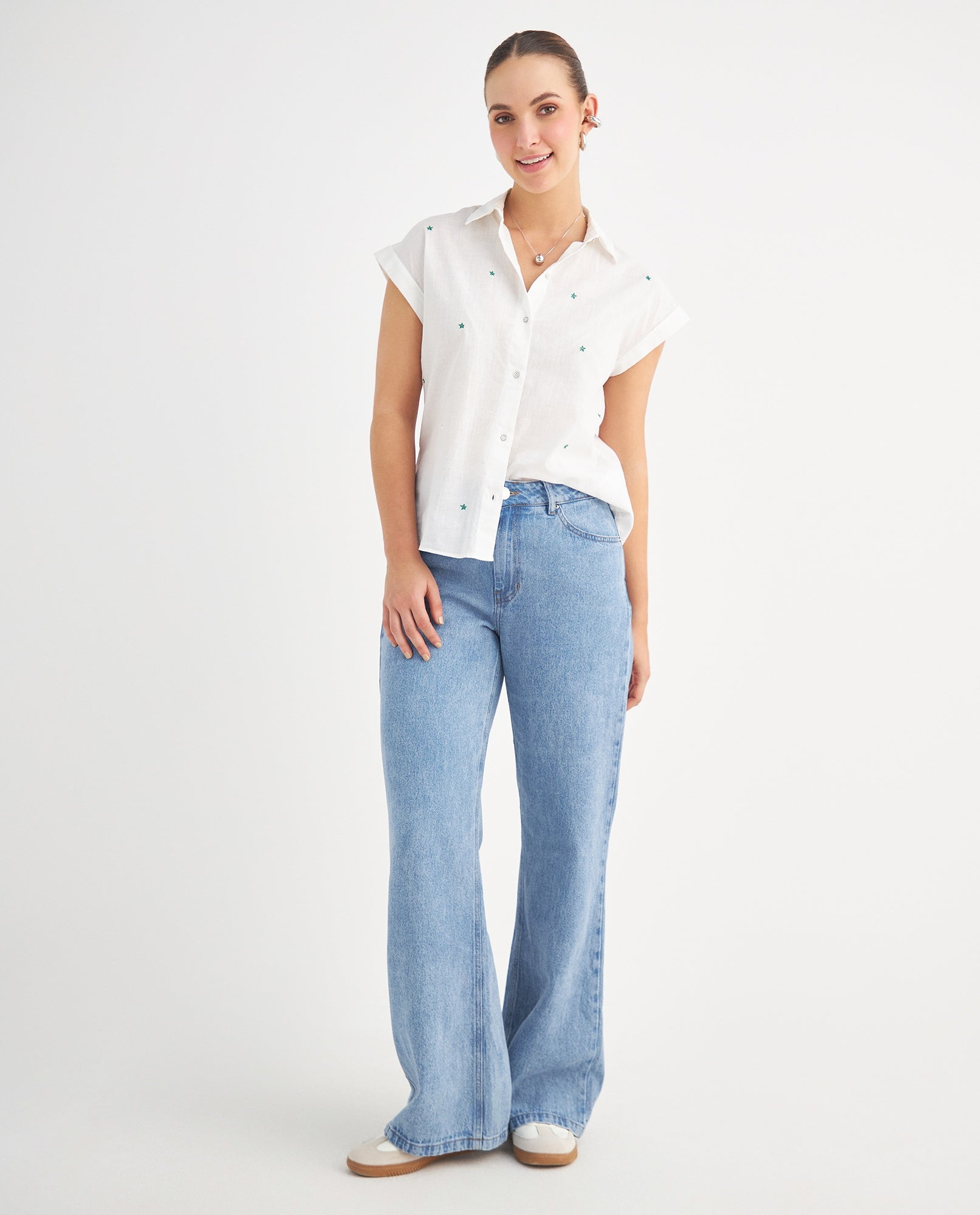 Jean Wide Leg cinco bolsillos para mujer - Azul 34_679F008_AZU174027_6