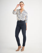 Jean Skinny fit para mujer - Azul