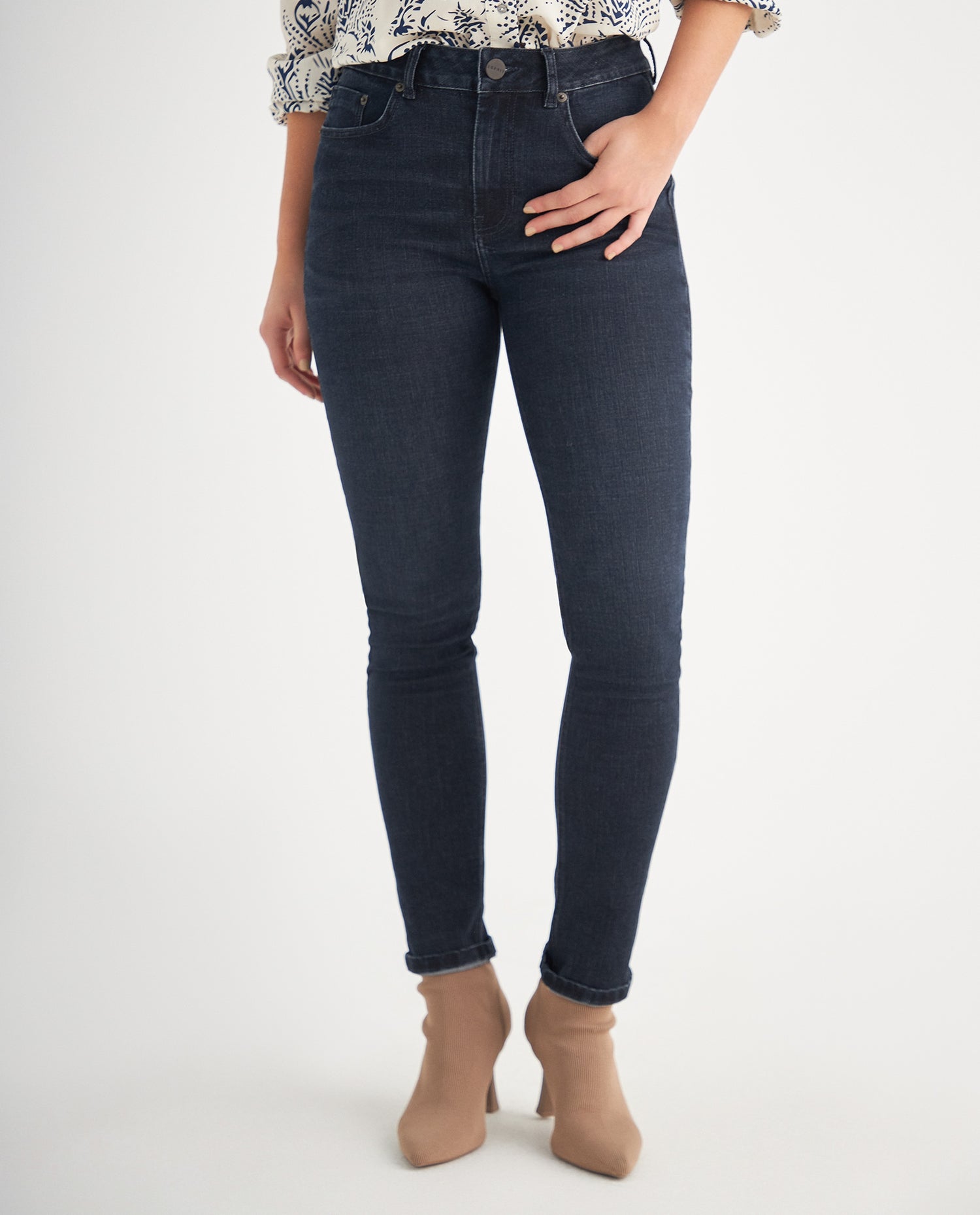 Jean Skinny fit para mujer - Azul