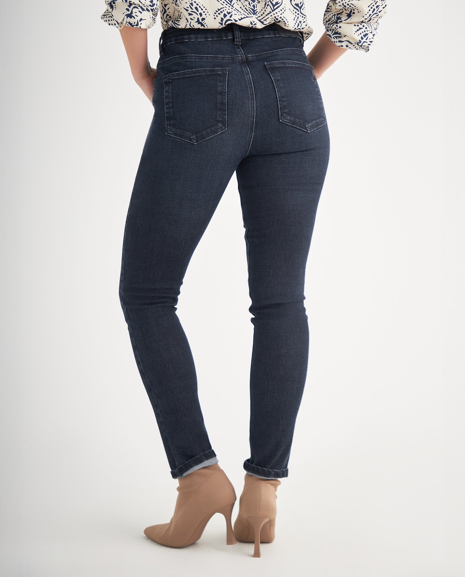 Jean Skinny fit para mujer - Azul