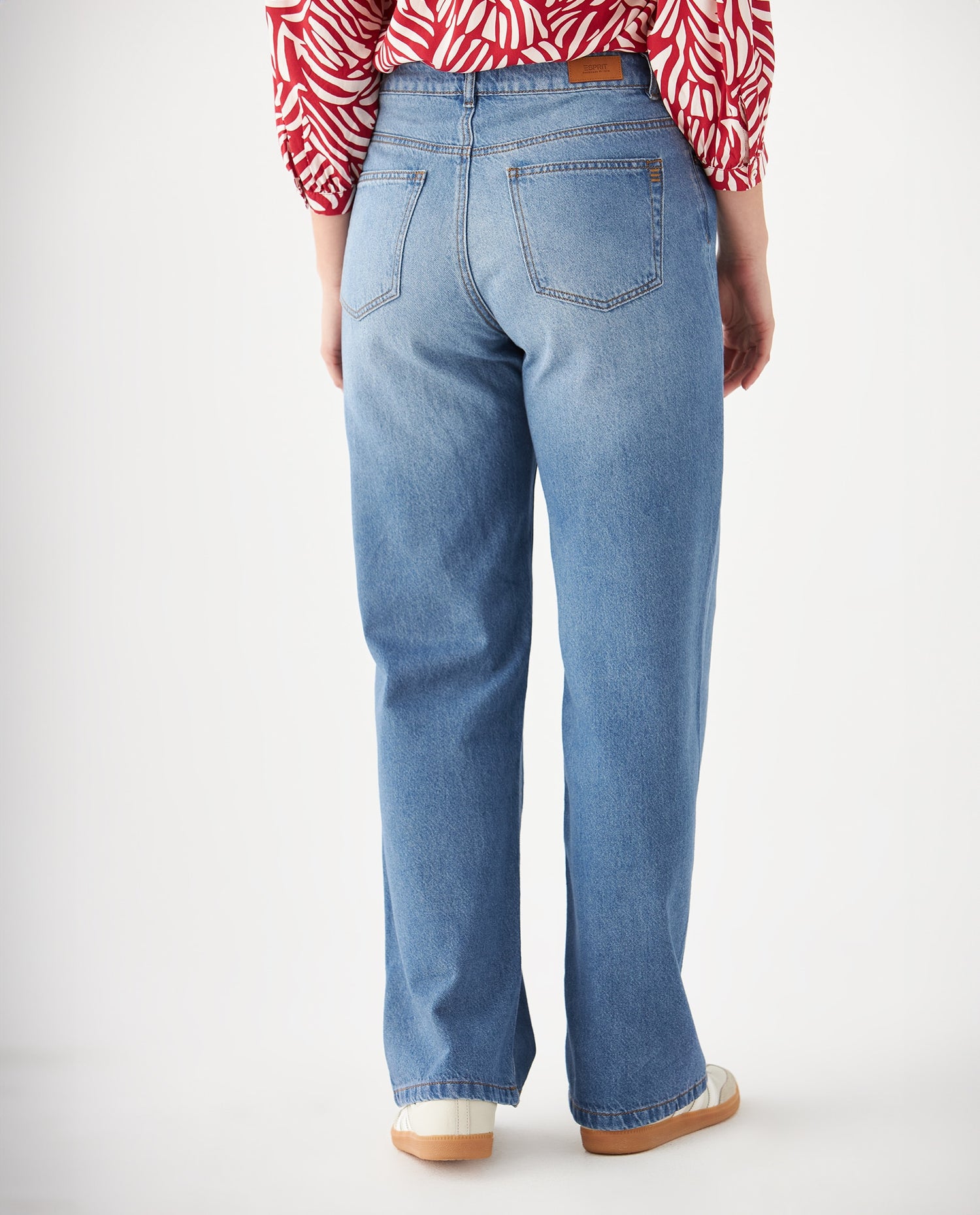 Jean Relaxed fit para mujer - Azul
