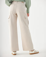 Jean Cargo tono claro para mujer - Crudo