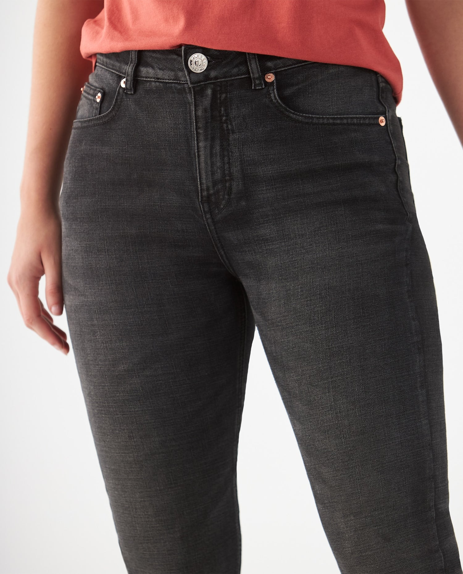 Jean Skinny negro para mujer - Negro