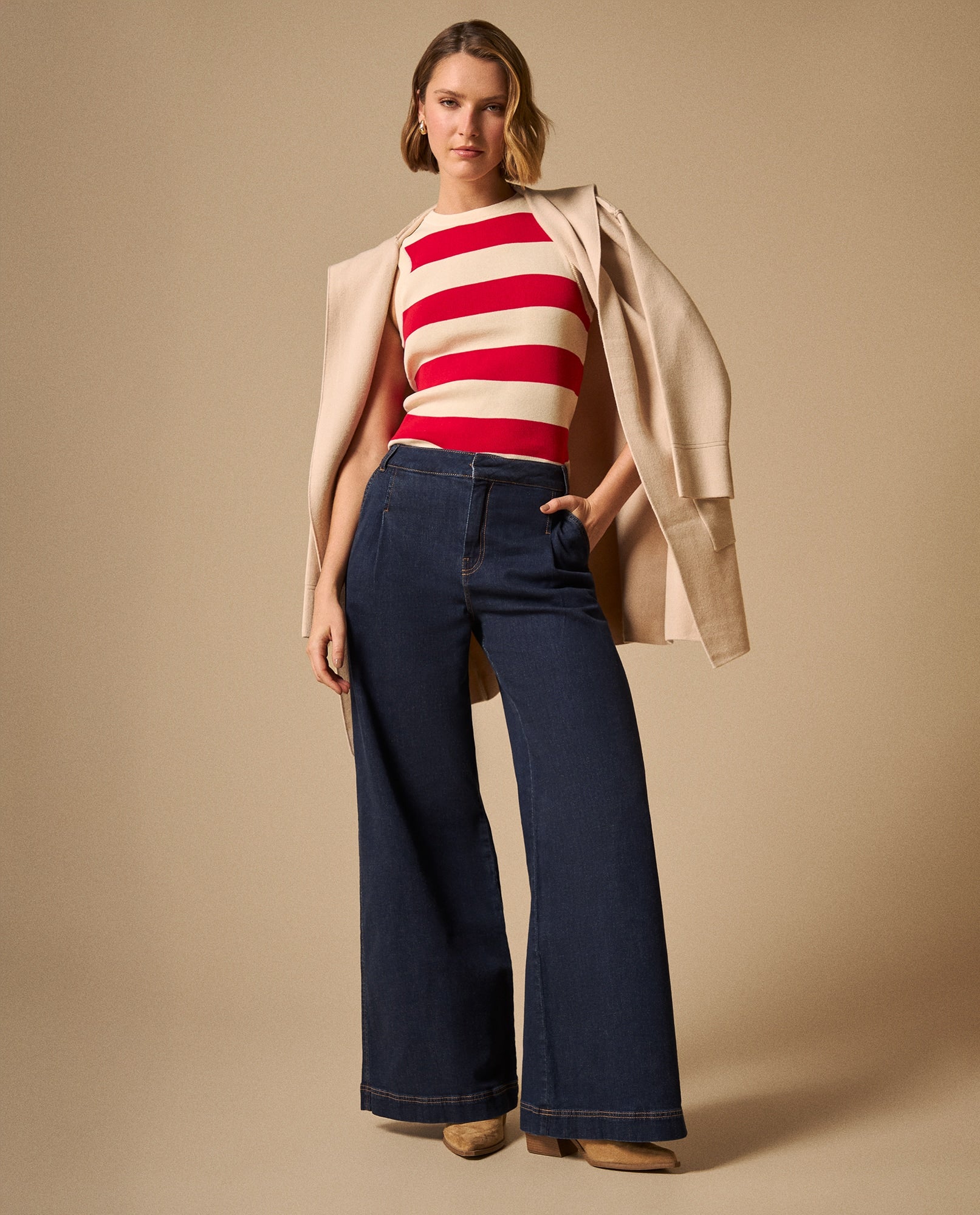 Jean Wide Leg Azul Oscuro con Costuras Doradas - Azul 34_679G028_AZU193933_0
