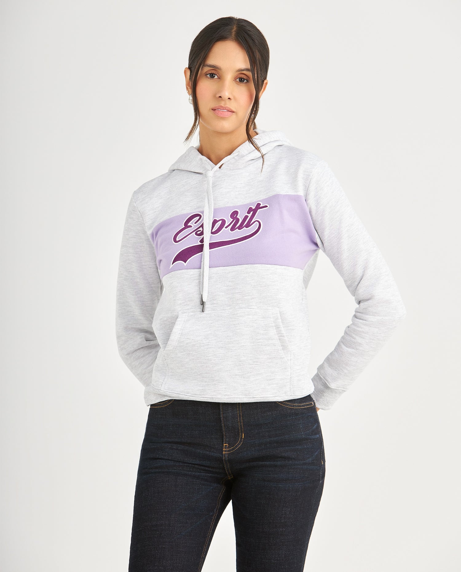 Buzo con capucha para mujer - Gris