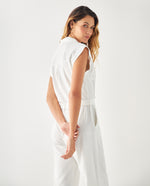 Enterizo largo para mujer - Blanco
