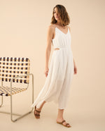 Vestido clásico para mujer - Crudo