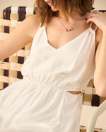 Vestido clásico para mujer - Crudo