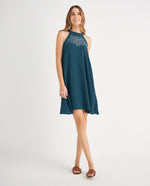 Vestido midi para mujer - Verde