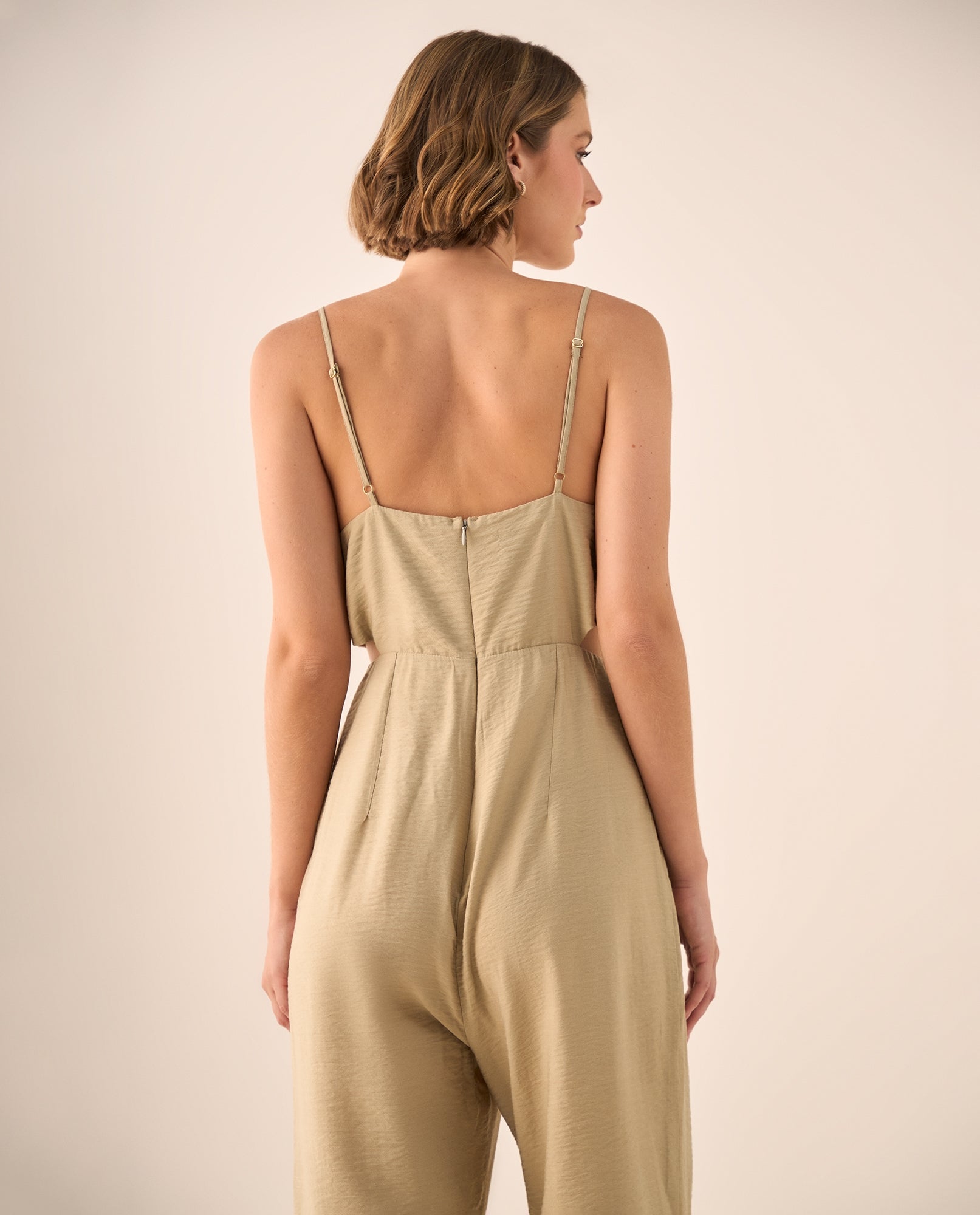 Enterizo Beige con Detalle Cut-Out Lateral - Beige 34_699G020_BEI161110_6