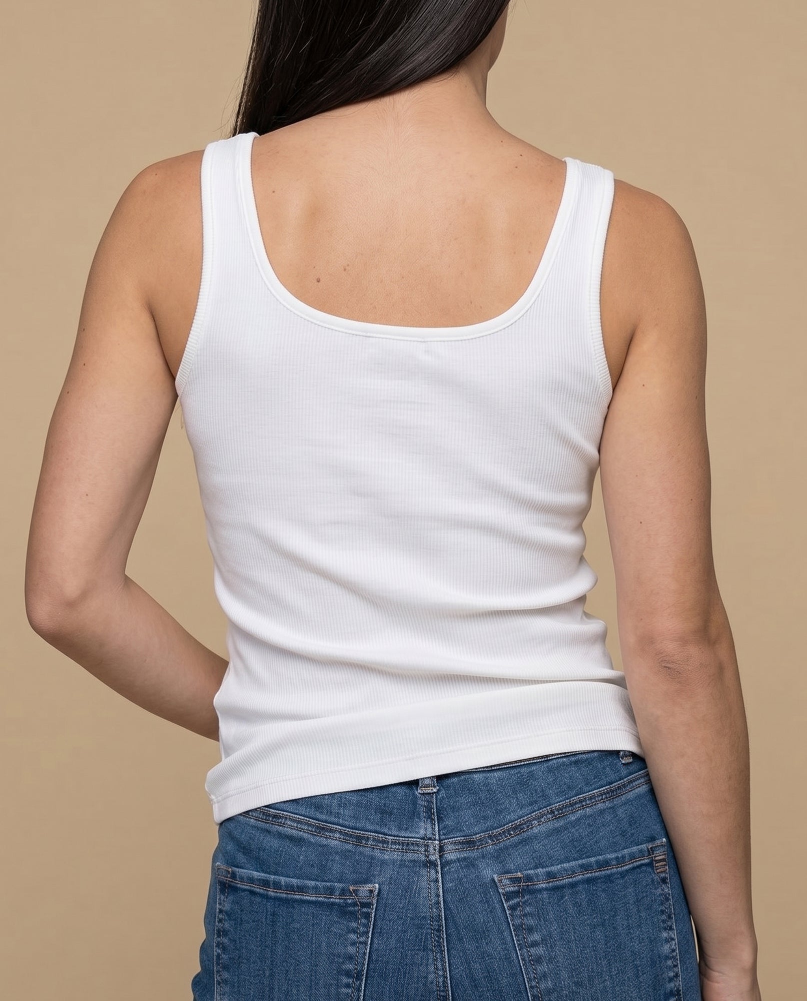 Camiseta manga sisa slim algodón - Blanco 34_902H006_BLA110601_4