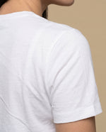 Camiseta Cuello Redondo Algodón - Crudo