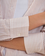 Camisa de diseño abierto para mujer - Rosa