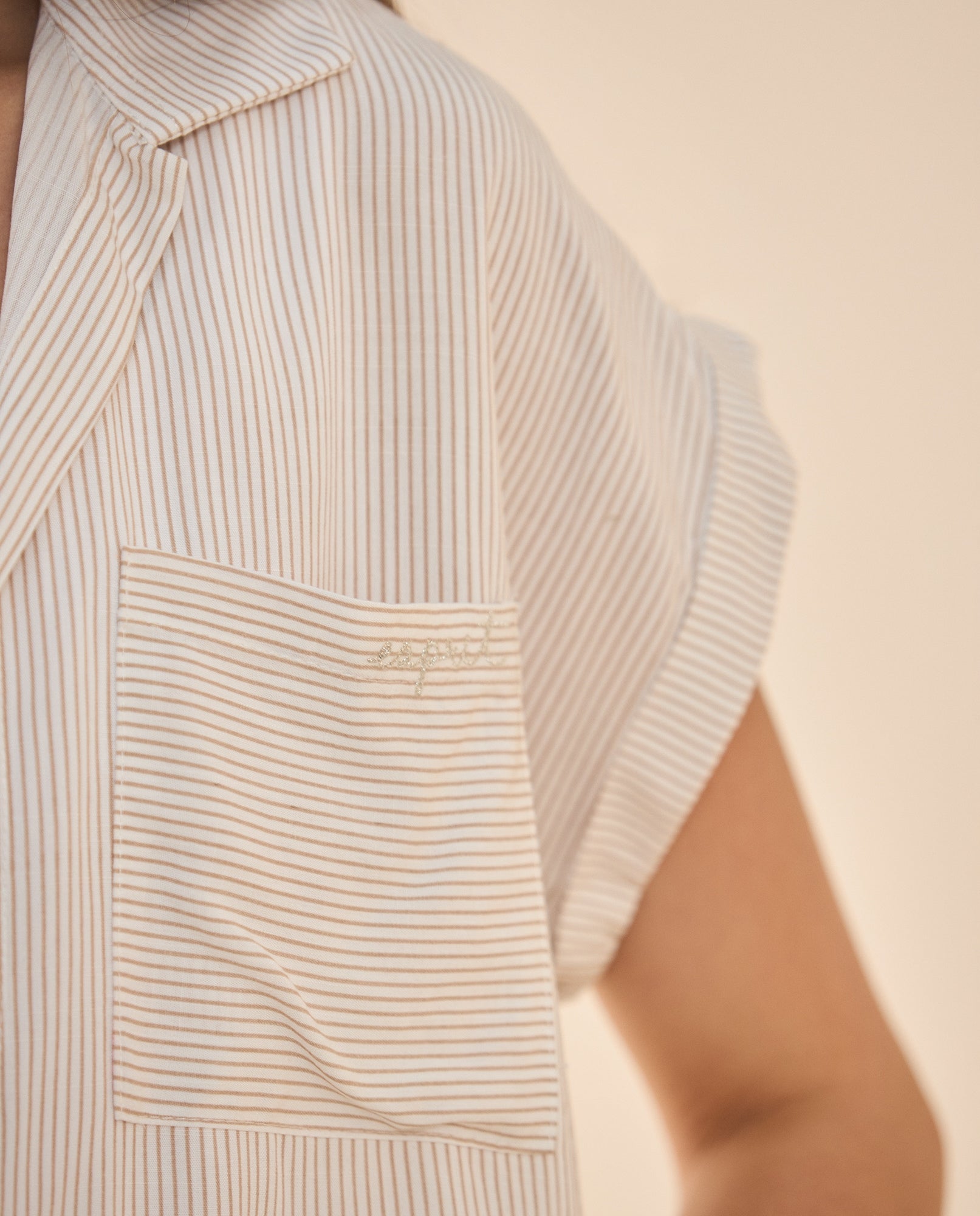 Camisa a rayas para mujer - Rosa 34_912G316_ROS141210_4