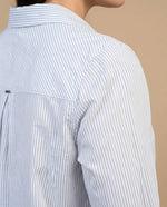 Camisa manga larga rayas - Verde