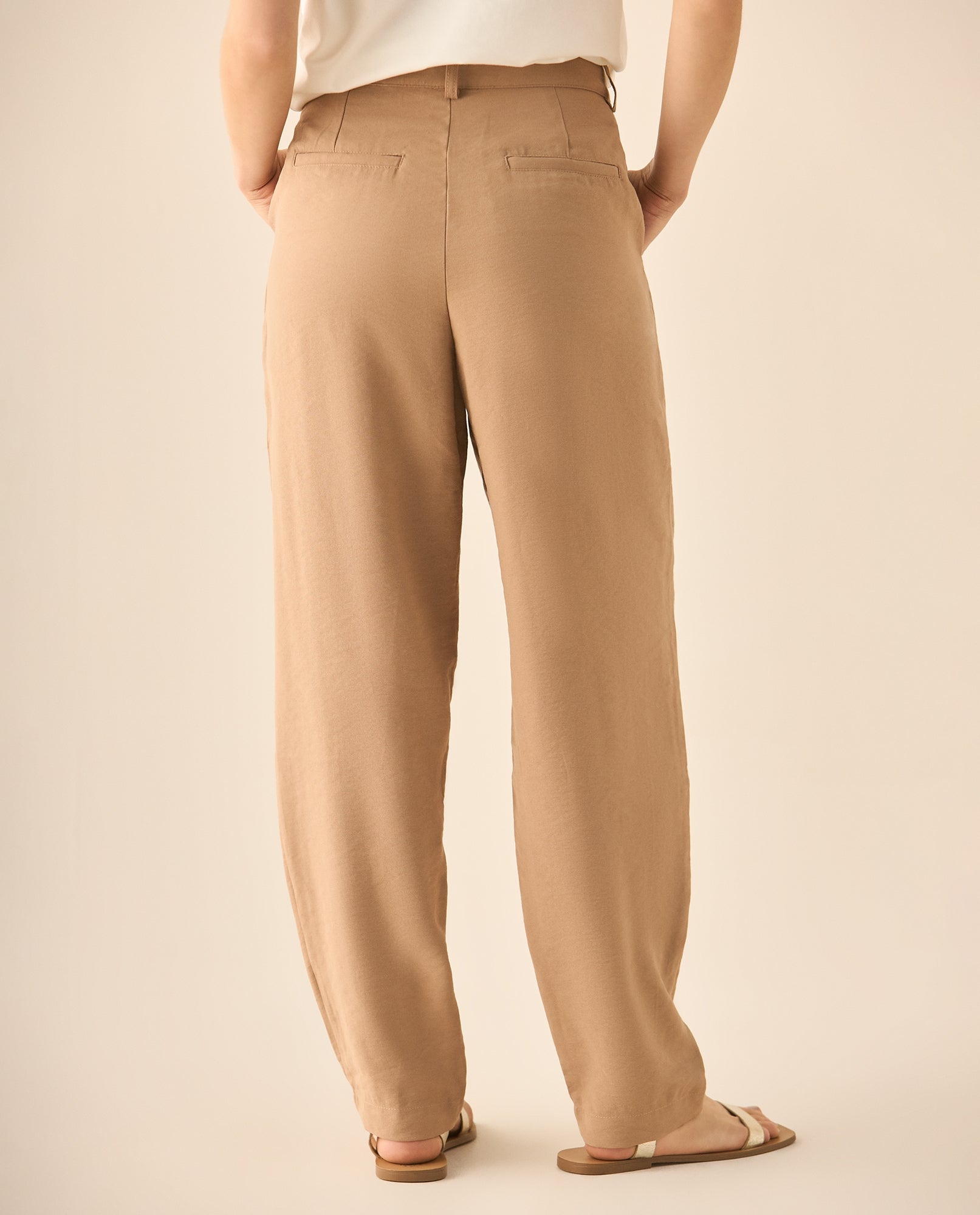 Pantalón de bota recta para mujer  - Caqui 34_933G301_CAQ150719_5