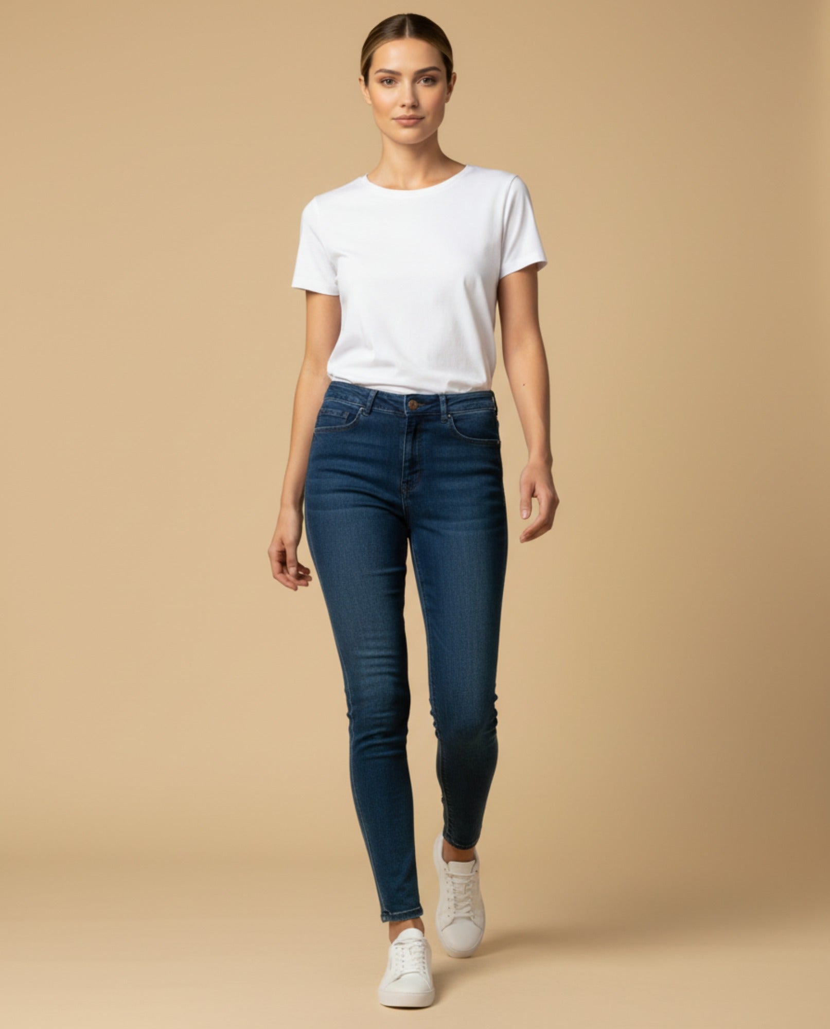 Jean boot cut cinco bolsillos para mujer - Azul 34_973G013_AZU193933_3