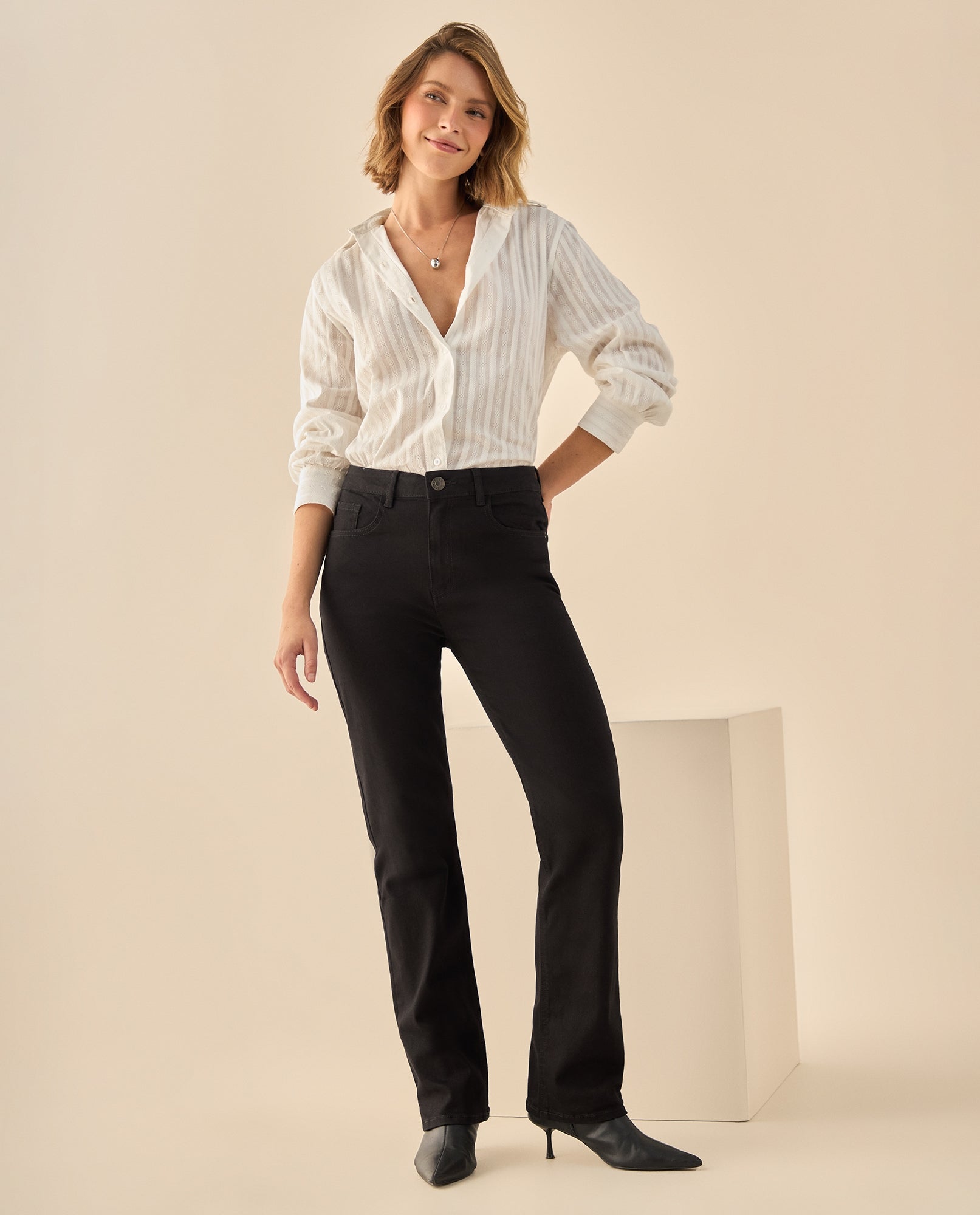 Pantalón Recto Outlet Premium - Negro 34_973G300_NEG193713_6