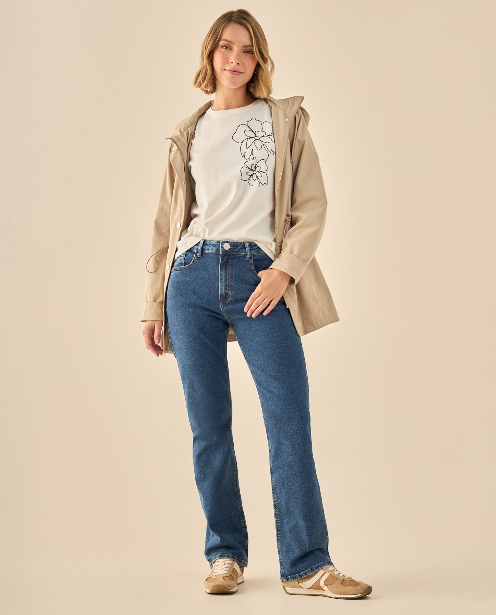Pantalón Denim con Costuras Contrastantes - Azul 34_973G301_AZU144816_0