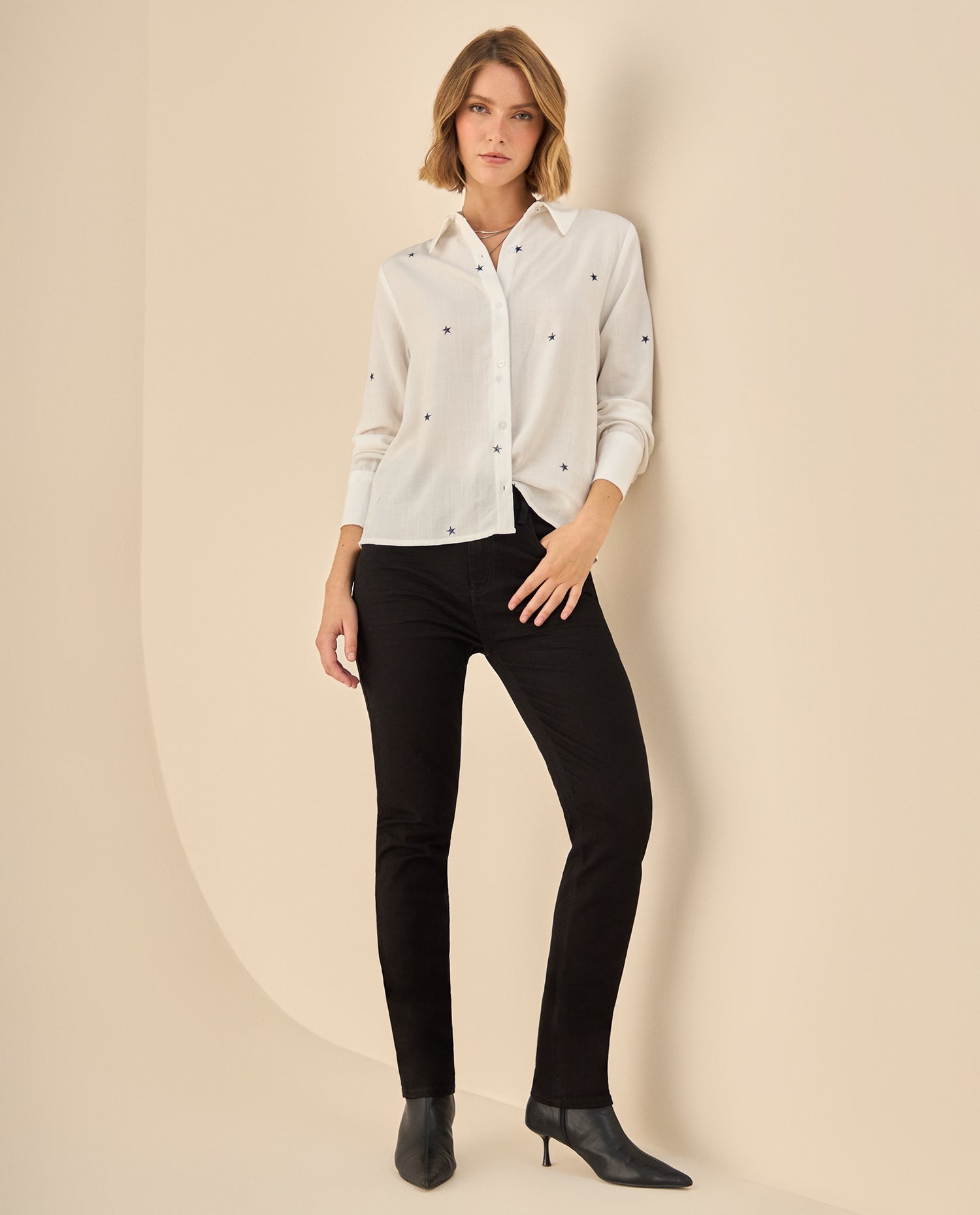 Jean Skinny Premium Outlet - Negro